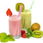 fruit cocktails, smoothie, breakfast